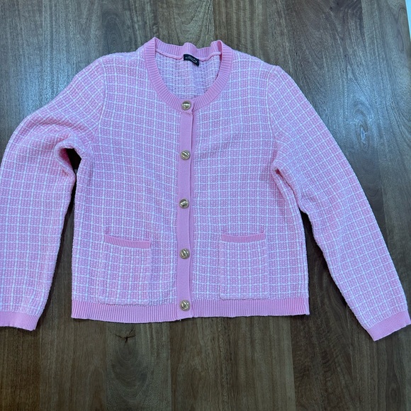 Ofeefan Sweaters - Pink Women's Cardigan Sweater